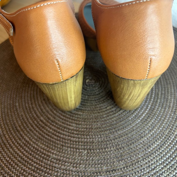 Eric Michael Sadie Mary Jane Block heel Sandals sz37 - Picture 3 of 5